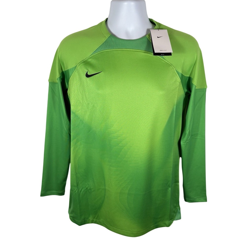 Nike Dri-Fit Men's Soccer Goalie Keeper Jersey Slim Fit NWT Medium -522